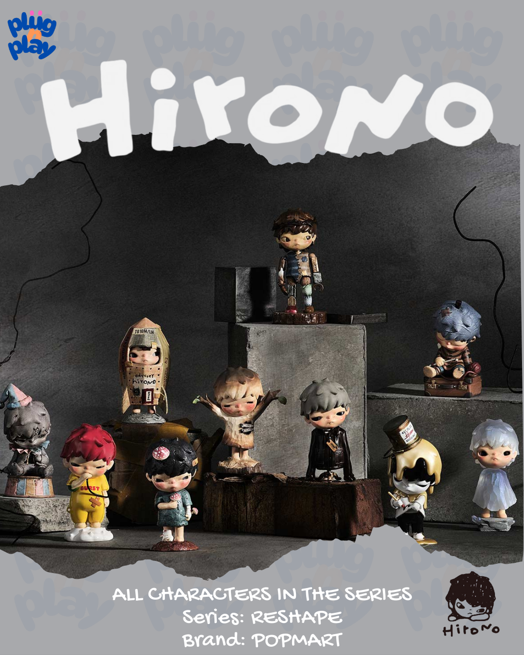 Hirono Reshape Series Figures