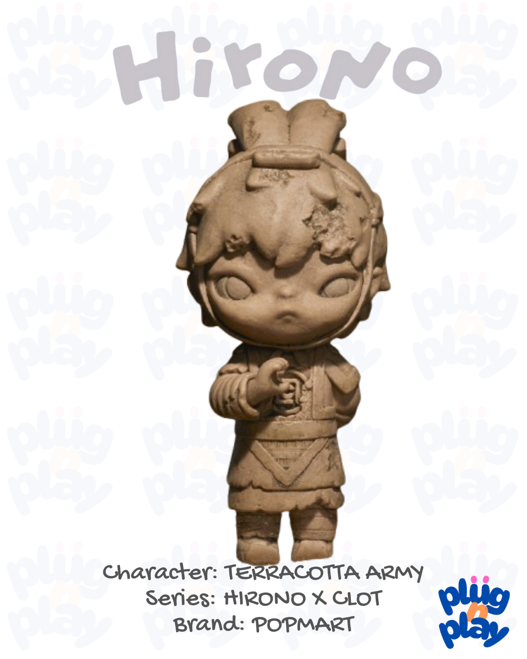 Hirono Terracotta - Hirono x CLOT Series  Figure