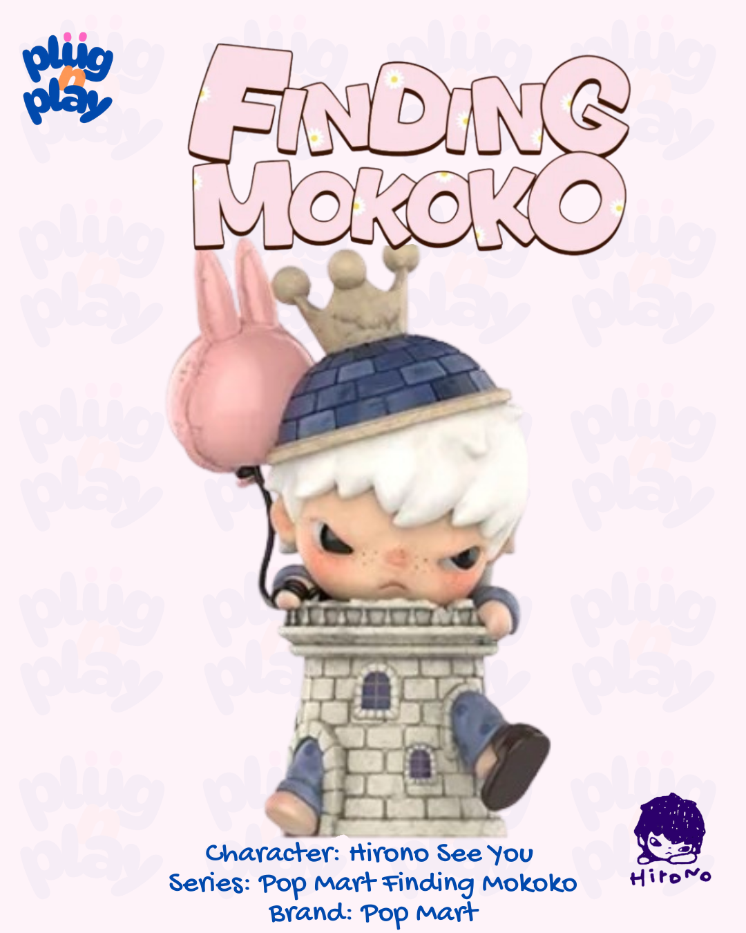 Hirono See you - Pop Mart Finding Mokoko Series Figure