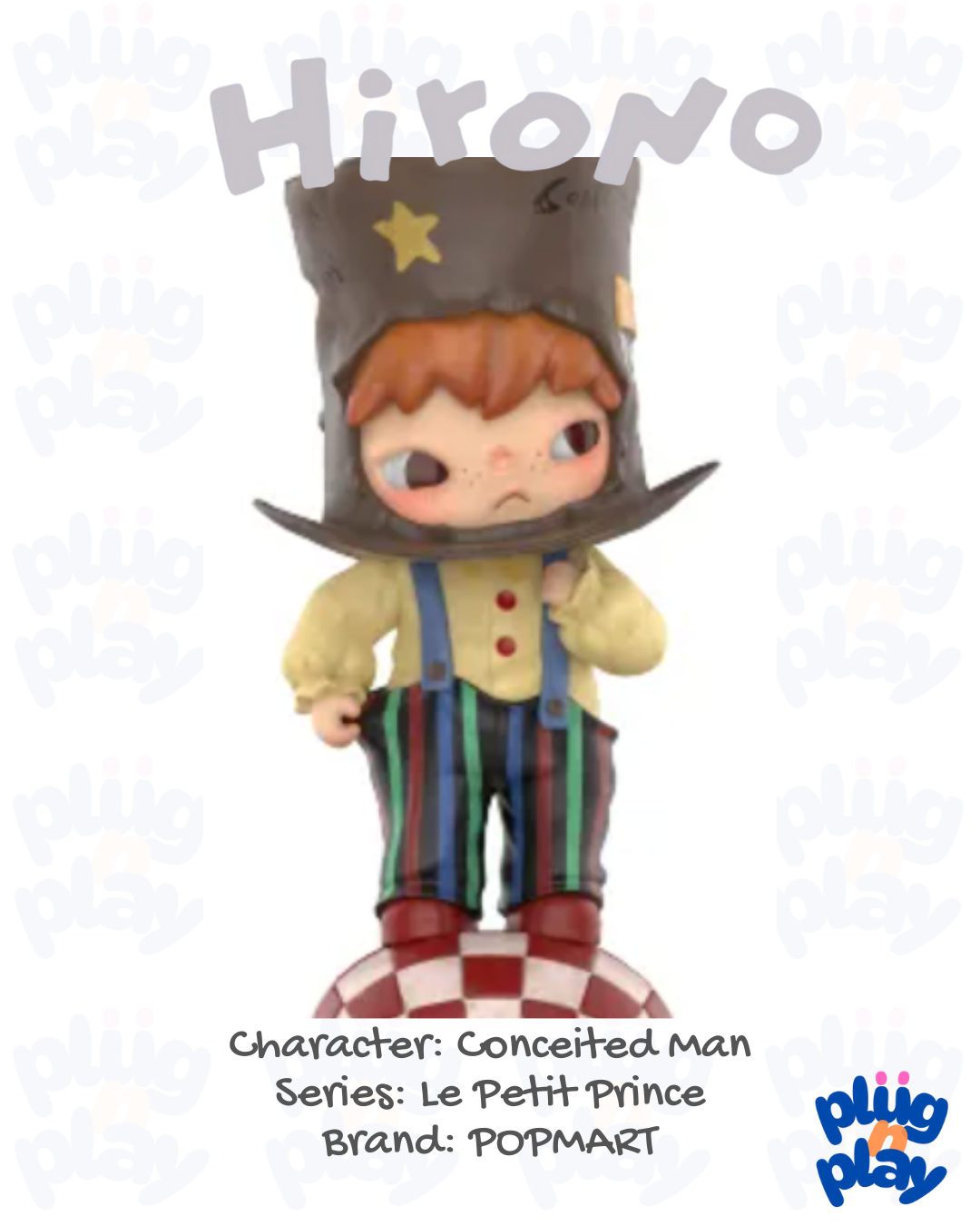 Hirono Conceited Man - Hirono Le Petit Prince Series Figure