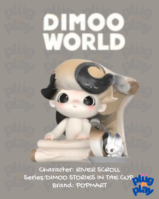 Dimoo River Scroll - Dimoo Stories In The Cup Series Figure